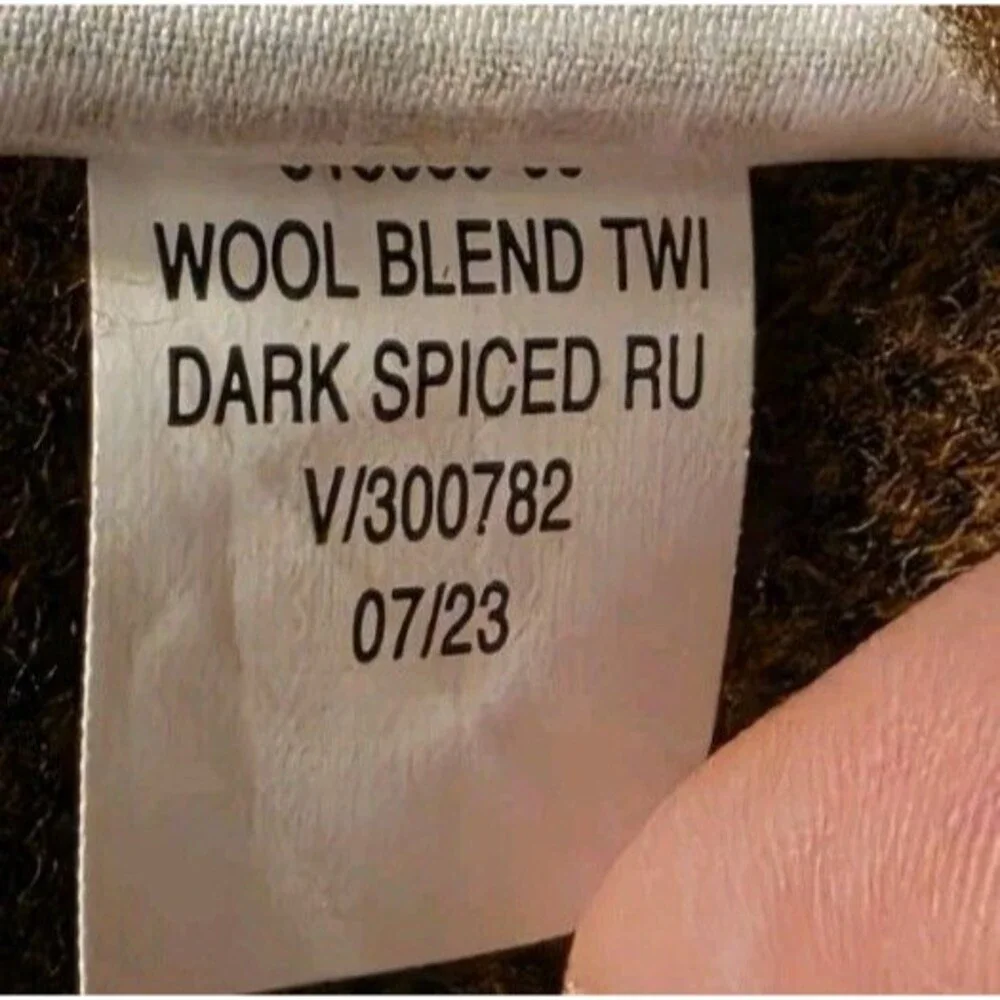 Banana Republic Mens XL Wool Blend Twill Cargo Jogger Pants Dark Spiced Rum EUC